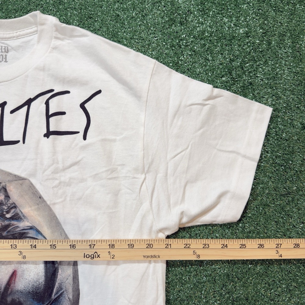 Official The Kid Laroi Parasites Mask Shirt Large White‎ TKL Graphics Tee New - Picture 3 of 5
